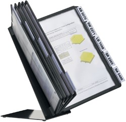 Bureaustandaard Durable 5570 Vario met 10-tassen A4 zwart