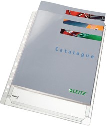 Showtas Leitz Premium copy safe 0.17mm PVC Expansievouw glashelder