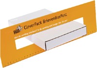 Brievenbusbox CleverPack A4 350x230x26mm karton wit pak à 5 stuks-2