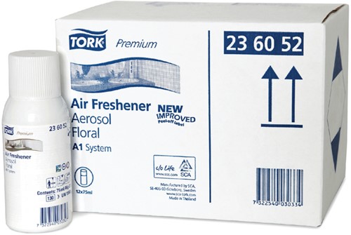 Luchtverfrisser Tork A1 spray met bloemengeur 75ml  236052-3