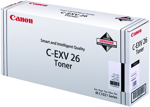 Tonercartridge Canon C-EXV 26 zwart