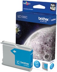 Inktcartridge Brother LC-1000C blauw