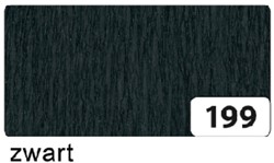 Crepepapier Folia 250x50cm nr199 zwart