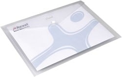 Enveloptas Rexel ice A4 transparant 5 stuks