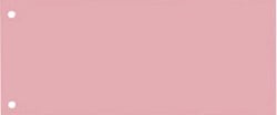Scheidingsstrook Oxford smal 240x105mm 190gr roze 100 stuks