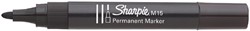 Viltstift Sharpie M15 rond zwart 1.8mm