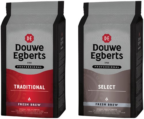 Koffie Douwe Egberts Fresh Brew Select voor automaten 1000gr-3