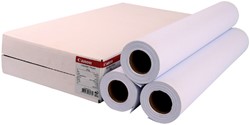 Inkjetpapier Canon 610mmx50m 80gr standaard 3 rollen