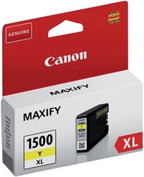Inktcartridge Canon PGI-1500XL geel HC