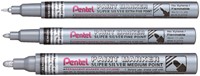 viltstift Pentel MFP10 rond 0.7mm zilver-2