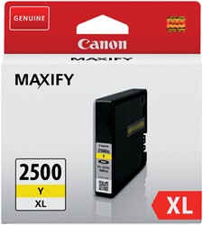 Inktcartridge Canon PGI-2500XL geel HC