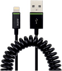 Kabel Leitz USB Lightning-A 1 meter zwart