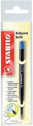 Balpenvulling STABILO standaard blauw  blister à 1 stuk