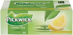 Thee Pickwick green original lemon 100x2gr