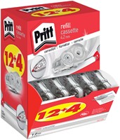 Correctierollervulling Pritt navul cassette Flex 4.2mmx12m promopack à 12+4 gratis-2