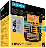Labelprinter Dymo Rhino 4200 industrieel qwerty 19mm geel-3