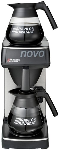 Koffiezetapparaat Bravilor Novo inclusief glazen kan-3