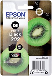 Inktcartridge Epson 202 T02F14 foto zwart