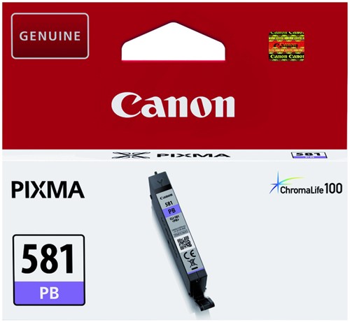 Inktcartridge Canon CLI-581 foto blauw-2