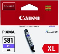 Inktcartridge Canon CLI-581XL foto blauw-3