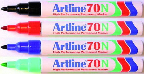 Viltstift Artline 70 rond 1.5mm blauw-3