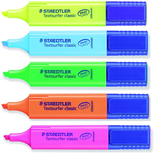 Markeerstift Staedtler 364 Textsurfer blauw-2