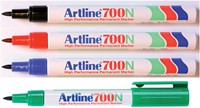 Viltstift Artline 700 rond 0.7mm zwart-2