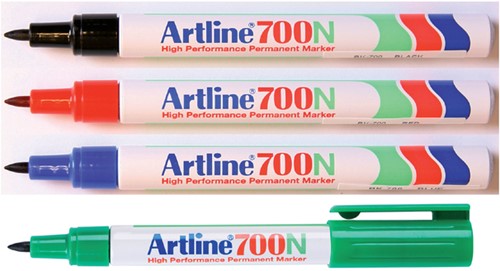 Viltstift Artline 700 rond 0.7mm rood-2