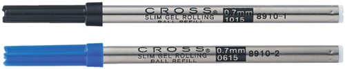 Rollerpenvulling Cross classic century en Click blauw 0.7mm-2