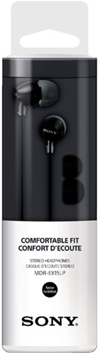 Oortelefoon Sony EX15LP basic zwart-2