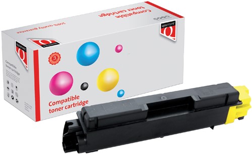 Toner Quantore alternatief tbv Kyocera TK-5140Y geel