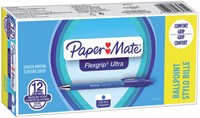 Balpen Paper Mate Flexgrip Ultra medium blauw-2
