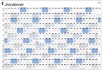 Jaarplankalender 2026 Quantore A1 84x57cm