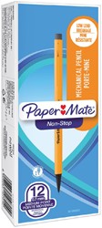 Vulpotlood Paper Mate non stop HB met clip en gum