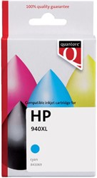 Inktcartridge Quantore alternatief tbv HP C4907AE 940XL blauw