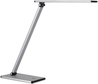 Bureaulamp Unilux Terra aluminium grijs