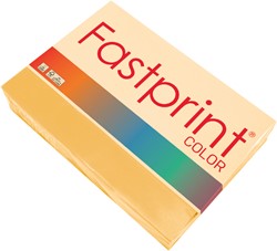 Kopieerpapier Fastprint A4 160gr goudgeel 250vel