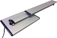 Bureaulamp Unilux Terra aluminium grijs-3