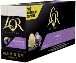 Koffiecups L'Or espresso Lungo Profondo 100st