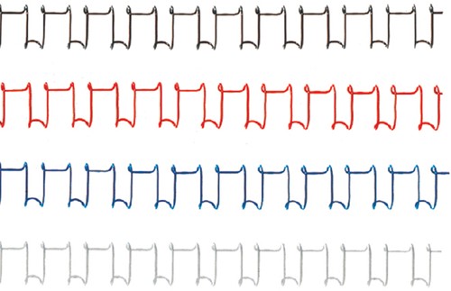 Draadrug GBC 14mm 34-rings A4 zwart 100 stuks-2