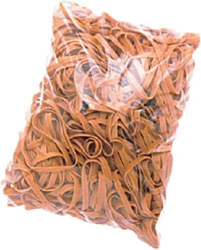 Elastiek Standard Rubber Bands 18 80x1.5mm 10kg 33300 stuks bruin-2