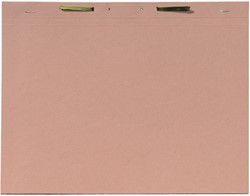 Dossiermap Djois A4 met snelhechter 300gr chamois