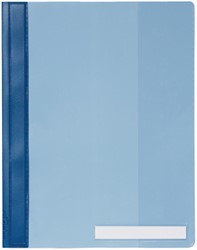Snelhechter Durable A4 PVC extra breed blauw