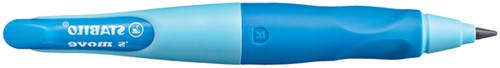 Vulpotlood STABILO Easyergo HB 3.15mm links blauw/donkerblauw incl puntenslijper blister à 1 stuk-2