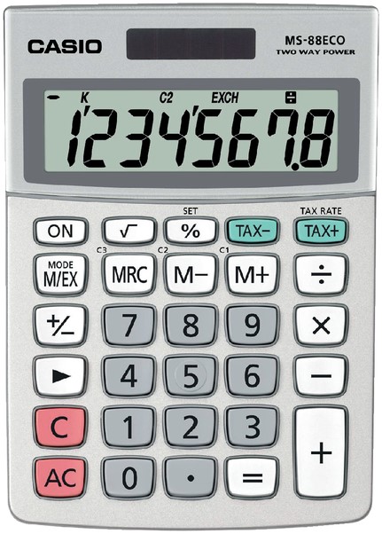 Rekenmachine Casio MS-88-ECO Ottos 2021