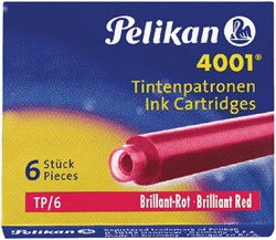 Inktpatroon Pelikan 4001 rood