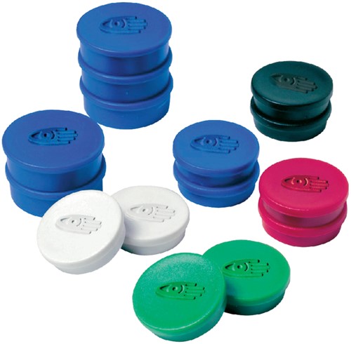 Magneet Legamaster 20mm 250gr blauw 10 stuks-2