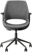 Be Hybrid felt-stoel met gestoffeerde zitting-2