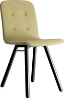 Carvi bezoekersstoel met 4-poots metalen frame en kuip gestoffeerd-2