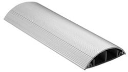 ACT Vloergoot PVC met aluminium deksel 70 mm - lengte 1 meter